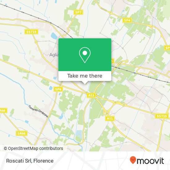 Roscati Srl map