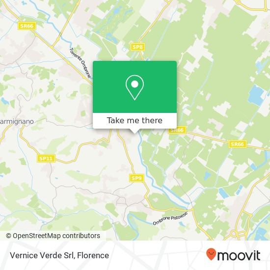 Vernice Verde Srl map