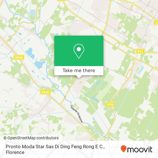 Pronto Moda Star Sas Di Ding Feng Rong E C. map