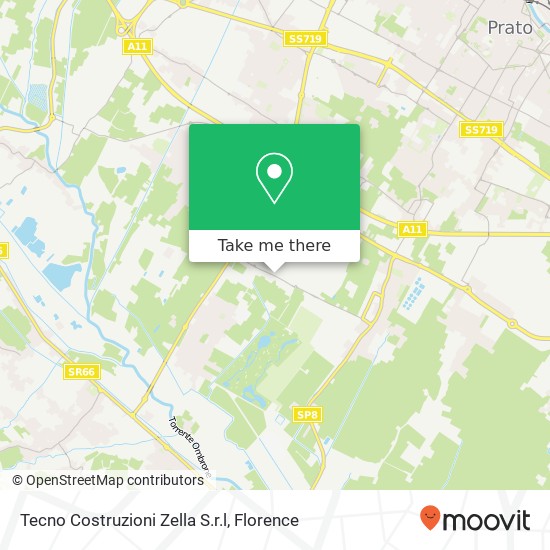 Tecno Costruzioni Zella S.r.l map