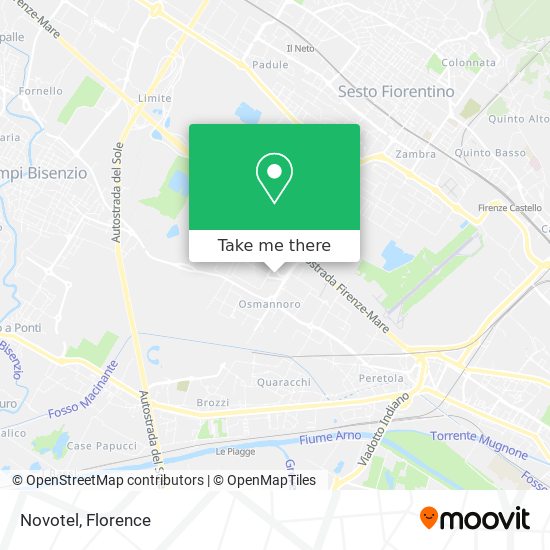 Novotel map