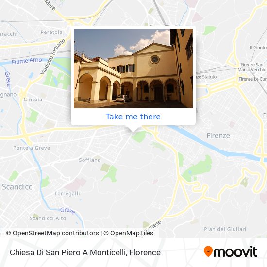 Chiesa Di San Piero A Monticelli map