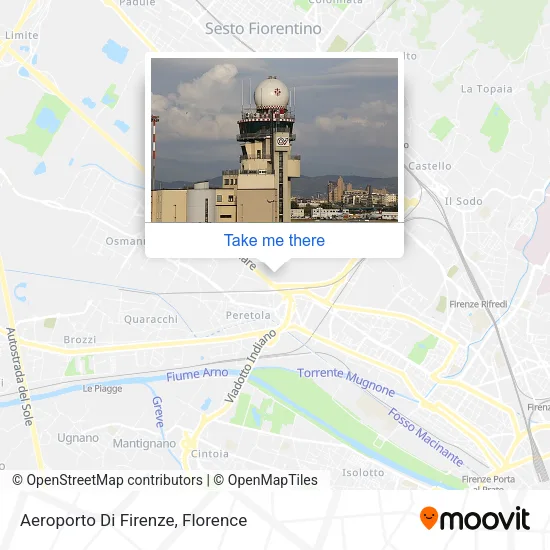 Aeroporto Di Firenze map