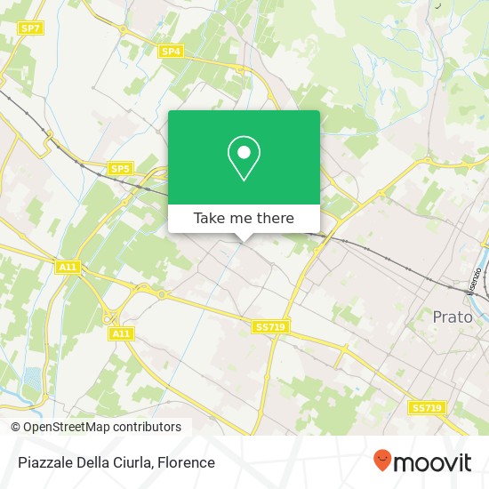 Piazzale Della Ciurla map