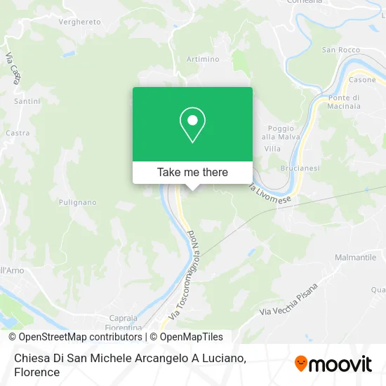 Chiesa Di San Michele Arcangelo A Luciano map