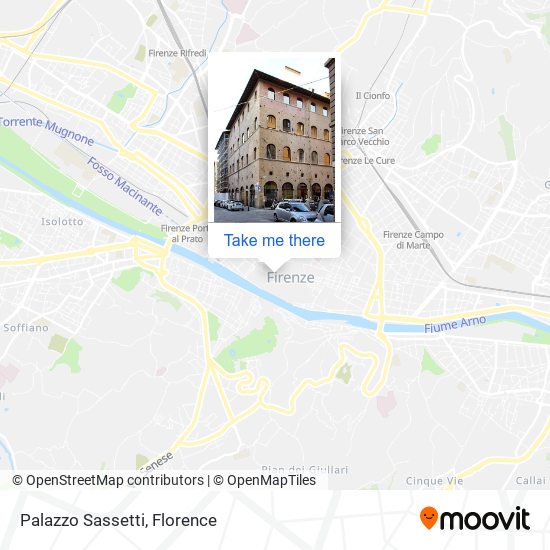 Palazzo Sassetti map
