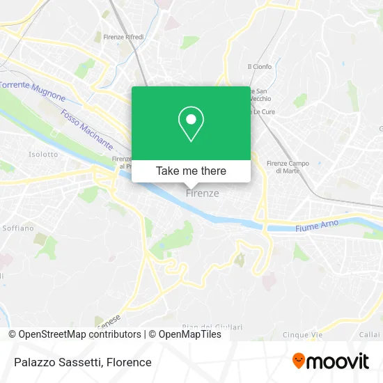 Palazzo Sassetti map