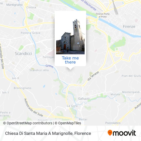 Chiesa Di Santa Maria A Marignolle map