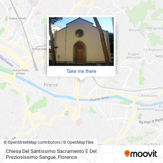 Chiesa Del Santissimo Sacramento E Del Preziosissimo Sangue map