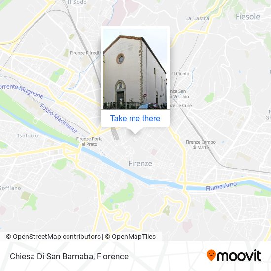 Chiesa Di San Barnaba map