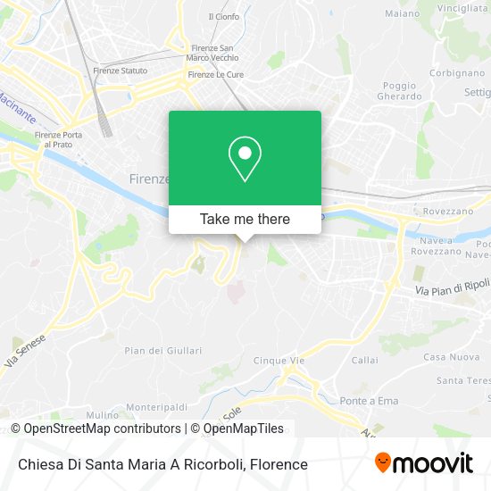 Chiesa Di Santa Maria A Ricorboli map