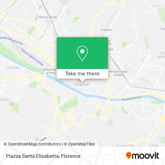 Piazza Santa Elisabetta map