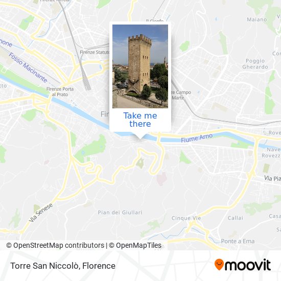 Torre San Niccolò map