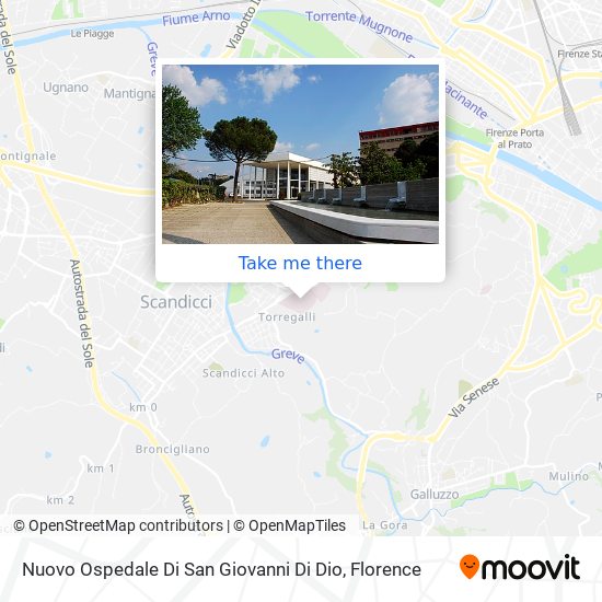 Nuovo Ospedale Di San Giovanni Di Dio map