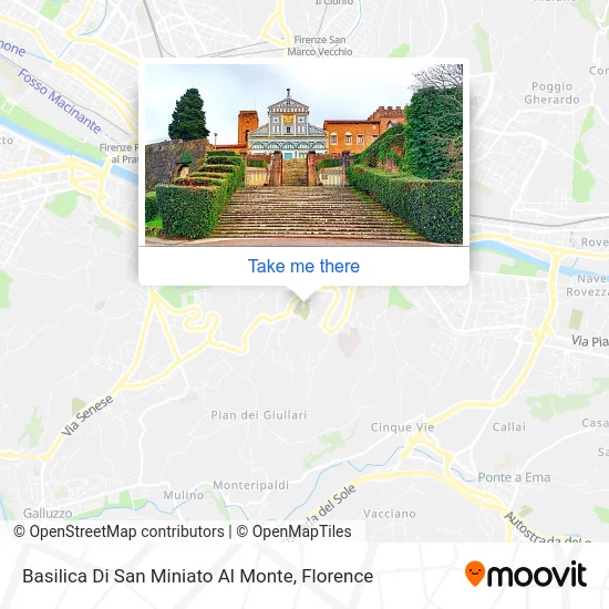 Basilica Di San Miniato Al Monte map