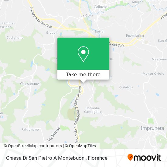 Chiesa Di San Pietro A Montebuoni map