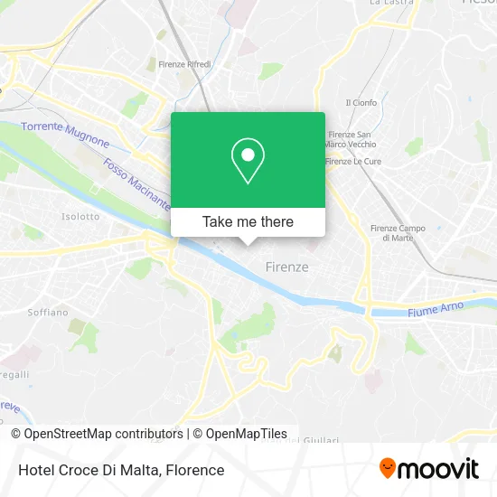 Hotel Croce Di Malta map