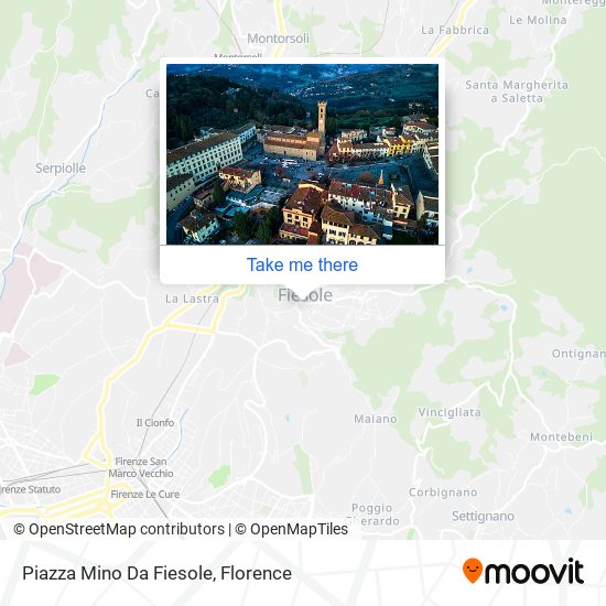 Piazza Mino Da Fiesole map