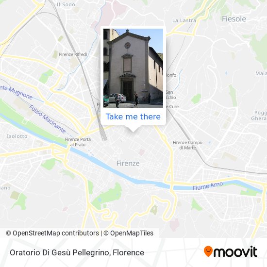 Oratorio Di Gesù Pellegrino map