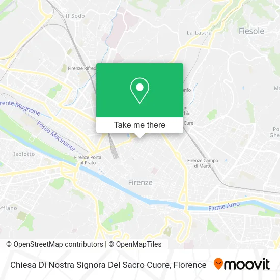 Chiesa Di Nostra Signora Del Sacro Cuore map