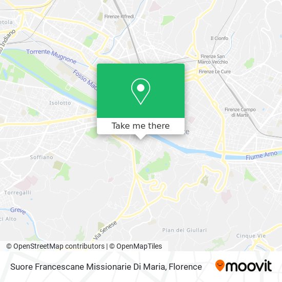 Suore Francescane Missionarie Di Maria map