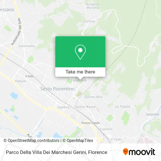 Parco Della Villa Dei Marchesi Gerini map