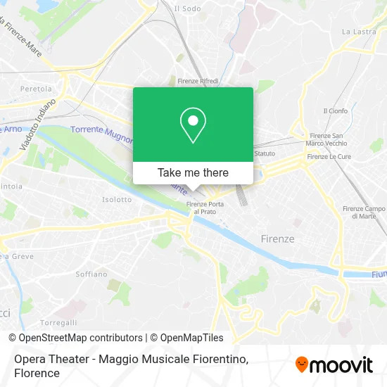 Opera Theater - Maggio Musicale Fiorentino map