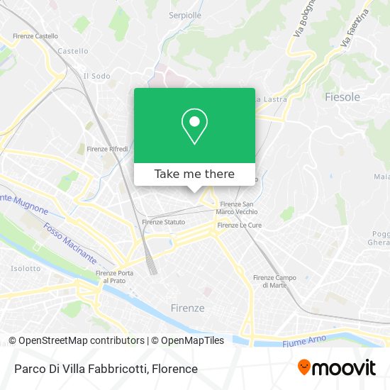 Parco Di Villa Fabbricotti map