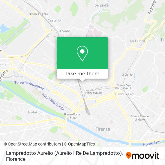 Lampredotto Aurelio (Aurelio I Re De Lampredotto) map
