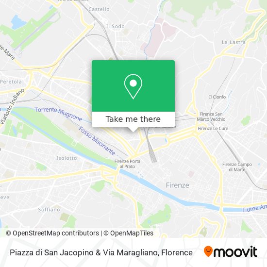 Piazza di San Jacopino & Via Maragliano map