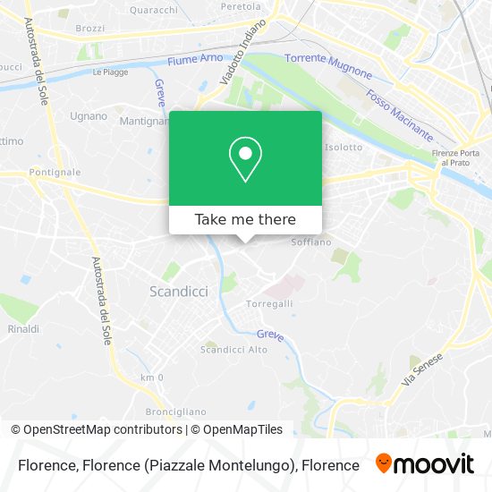 Florence, Florence (Piazzale Montelungo) map
