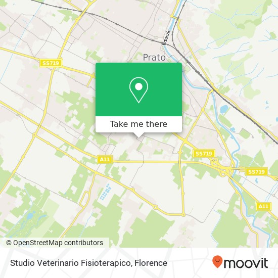 Studio Veterinario Fisioterapico map