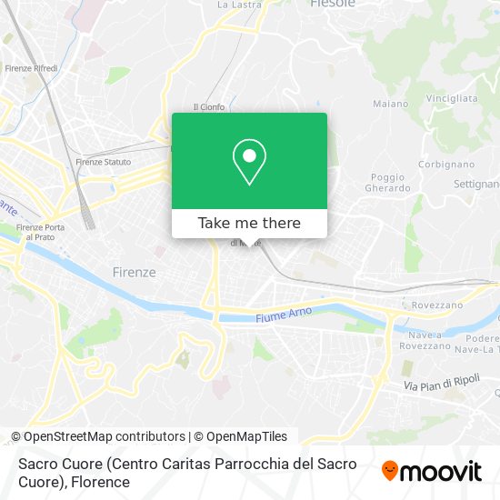 Sacro Cuore (Centro Caritas Parrocchia del Sacro Cuore) map