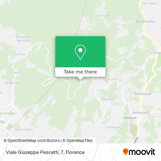 Viale Giuseppe Pescetti, 7 map