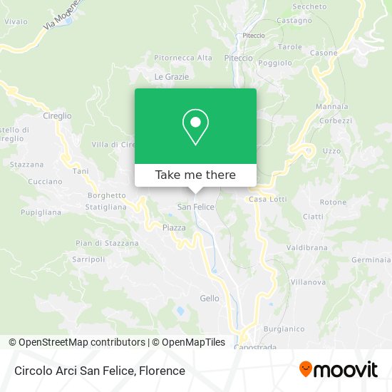 Circolo Arci San Felice map