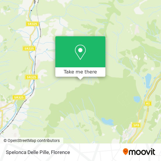 Spelonca Delle Pille map