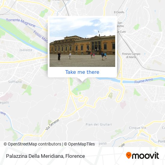 Palazzina Della Meridiana map
