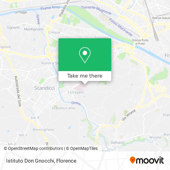 Istituto Don Gnocchi map