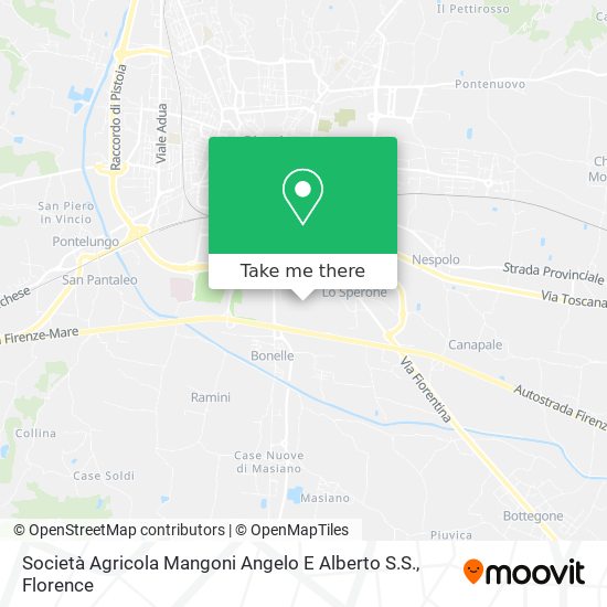 Società Agricola Mangoni Angelo E Alberto S.S. map