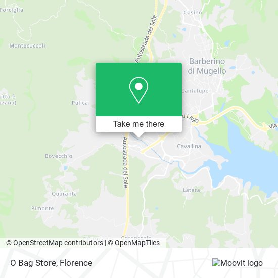 O Bag Store map