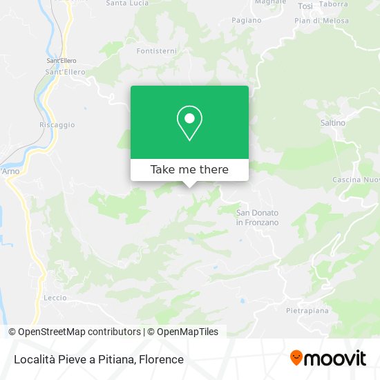 Località Pieve a Pitiana map