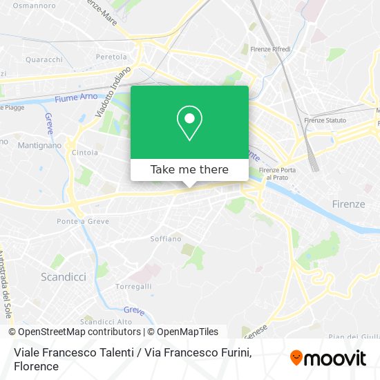 Viale Francesco Talenti / Via Francesco Furini map