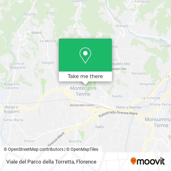 Viale del Parco della Torretta map