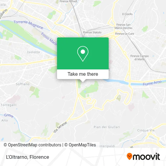 L'Oltrarno map