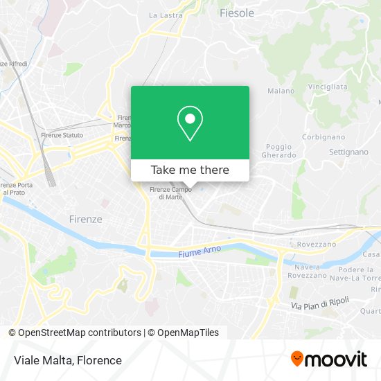 Viale Malta map