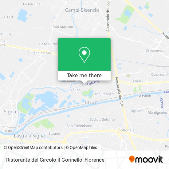 Ristorante del Circolo Il Gorinello map