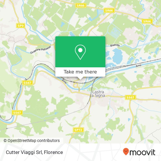 Cutter Viaggi Srl map