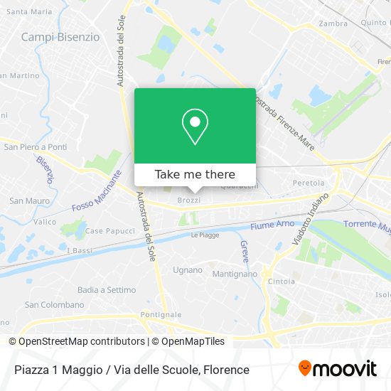 Piazza 1 Maggio / Via delle Scuole map