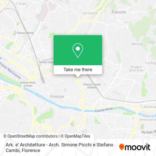 Ark. e' Architetture - Arch. Simone Picchi e Stefano Cambi map