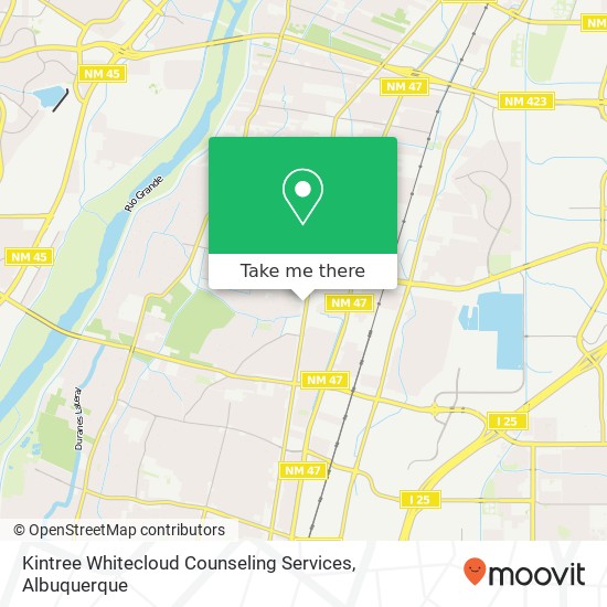 Kintree Whitecloud Counseling Services map